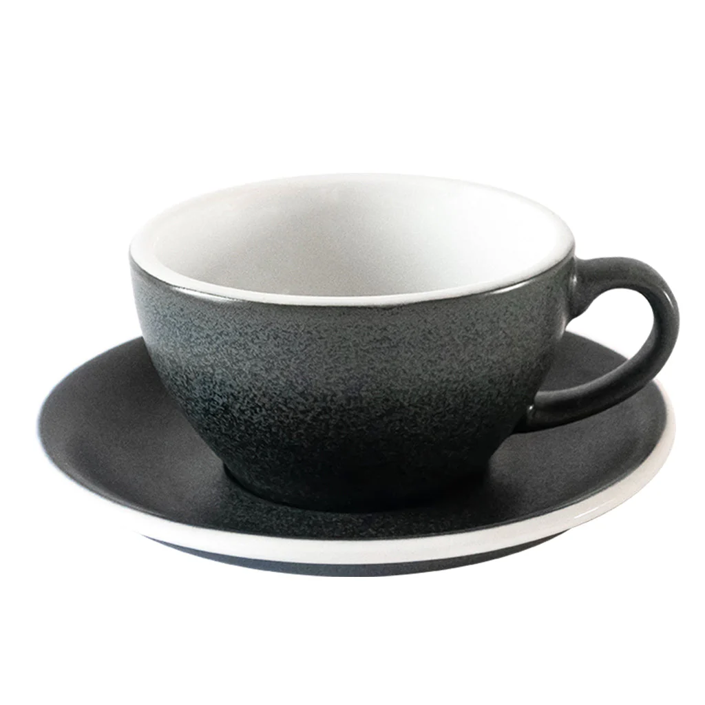 Loveramics Egg Mineral Latte Saucer (Anthracite) 15.5cm - Image 3
